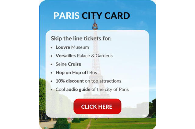 Tiqets.com Paris City Card